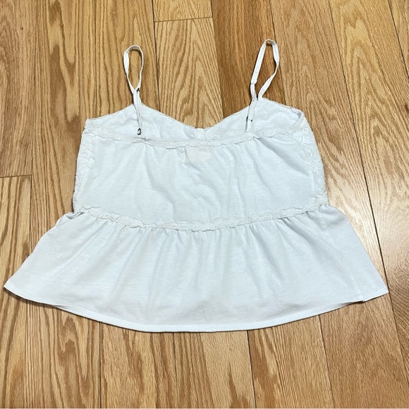 Vintage Hollister white lace babydoll cami top - Picture 3 of 8